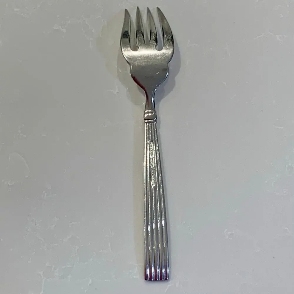 Reed & Barton Crescendo Salad Fork 18/8 Stainless Glossy